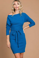 Culture Code Full Size Off Shoulder Dolman Sleeve Dress.