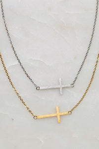 Kayla Cross Necklace.