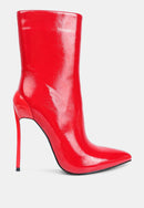 Mercury Stiletto Ankle Boots by Ruw.