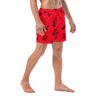 Men's Find Your Coast Parade Recycled Mid-Length UPF 50+ Swim Shorts.