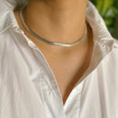 Simply Herringbone Chain Necklace.