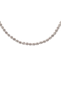 Dna020 - Stone Chain Choker Necklace.