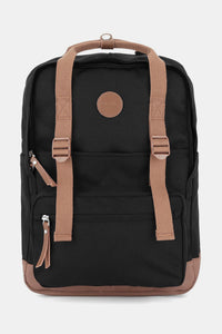 Himawari Waterproof Canvas Backpack Bag with Side Pockets.