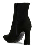 Clubdate Block Heeled Ankle Boots.