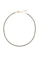 Dna020 - Stone Chain Choker Necklace.