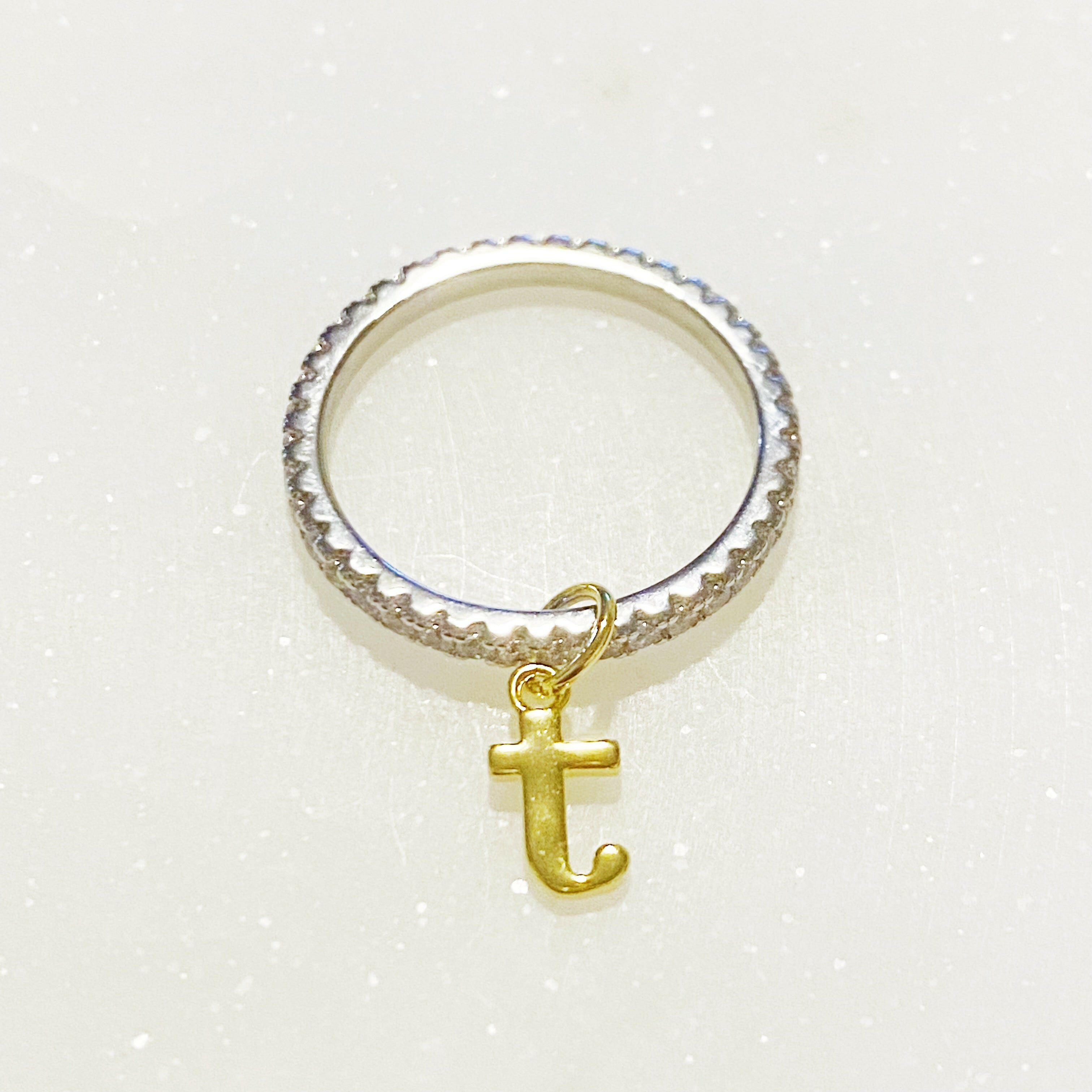 Dangle Initial Ring.