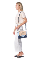 Koi Small Blue Satchel.