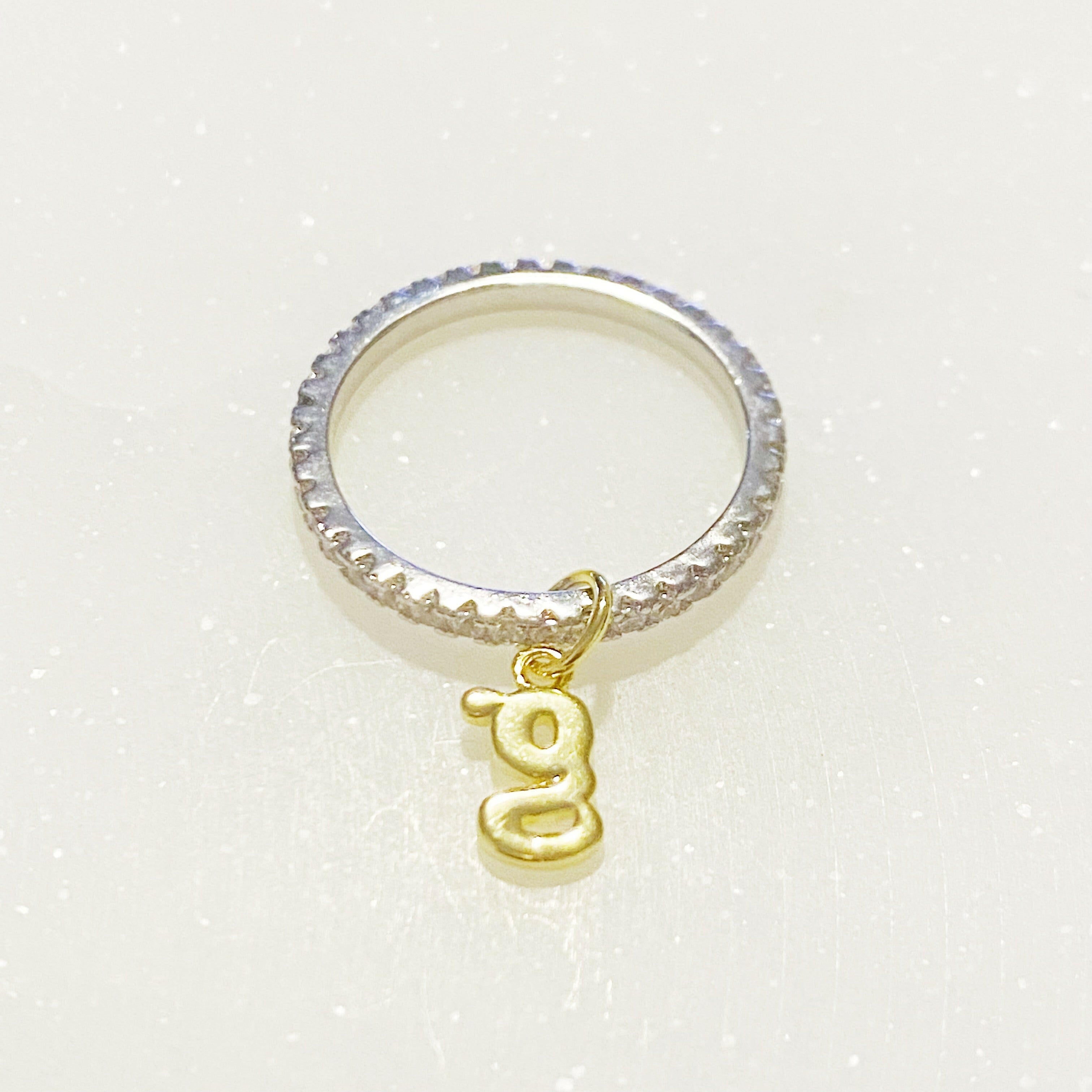 Dangle Initial Ring.