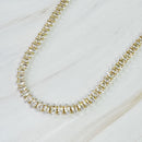 Marquise Cut Sparkle Tennis Necklace.