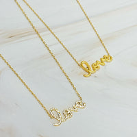 Lovely Love Necklace.