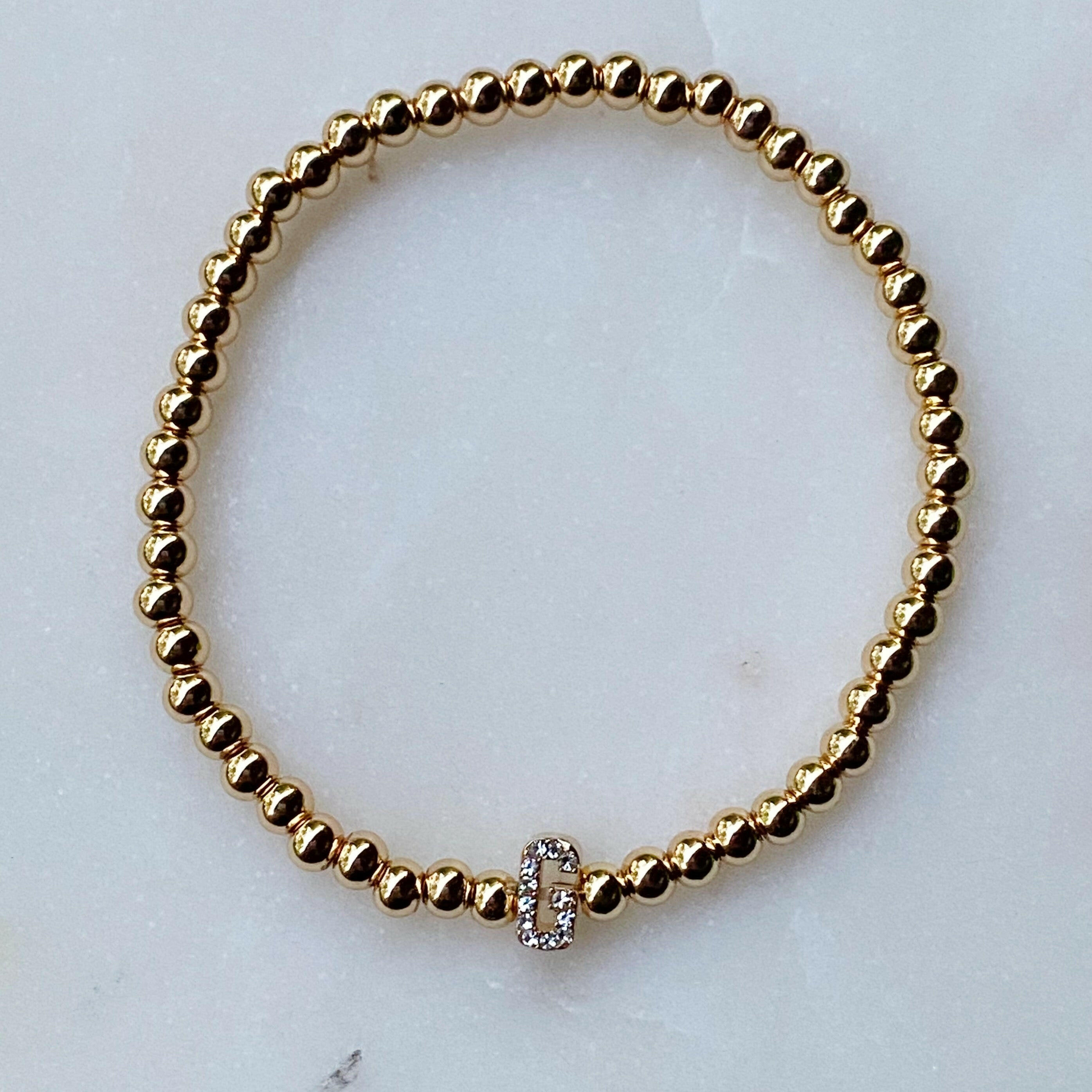 Darcy Initial Bracelet.