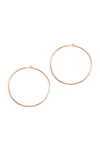 Wire Hoop Earrings