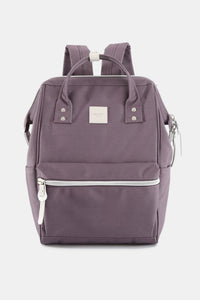 Himawari Water Resistant Canvas Backpack Bag with Side Pockets.