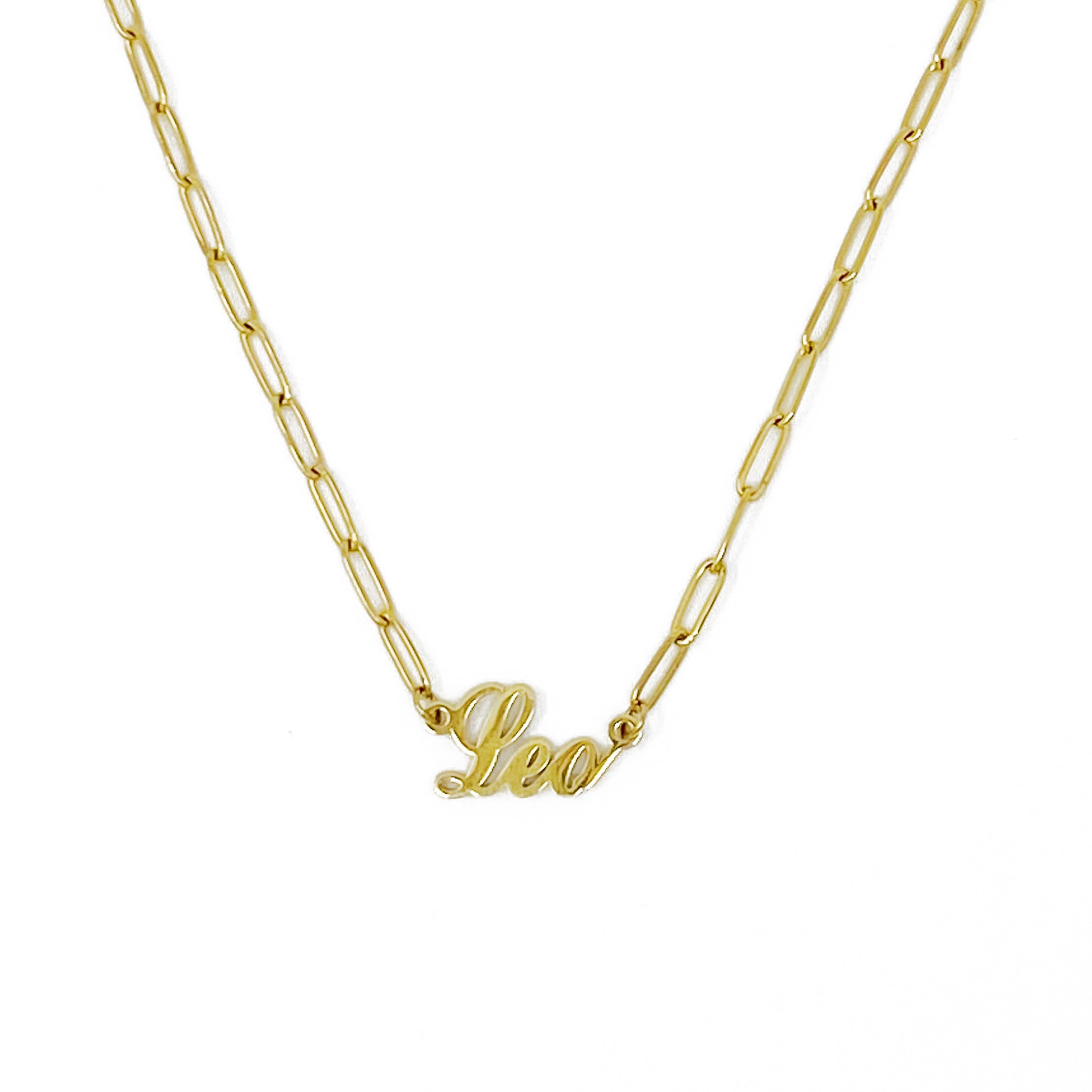 Annie Zodiac Chain Necklace.