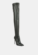 Gush Over Knee Heeled Boots.