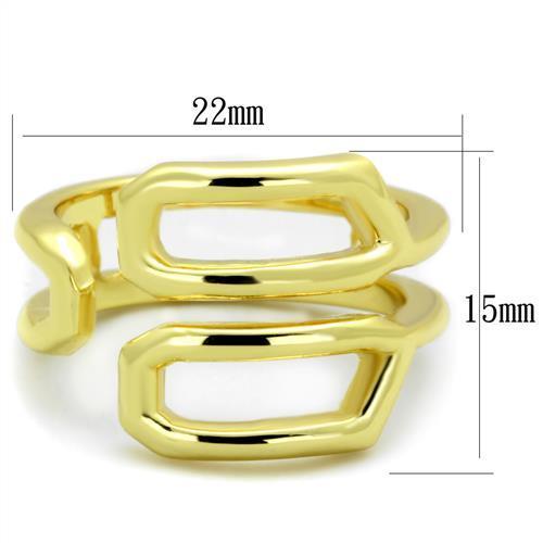 TK1884 IP Gold(Ion Plating) Stainless Steel Ring