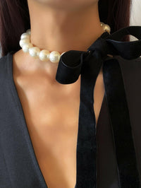 Elegance Tied in Pearls.