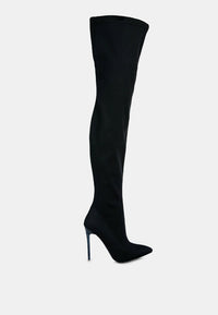 Lolling Long High Heel Boots by Ruw.