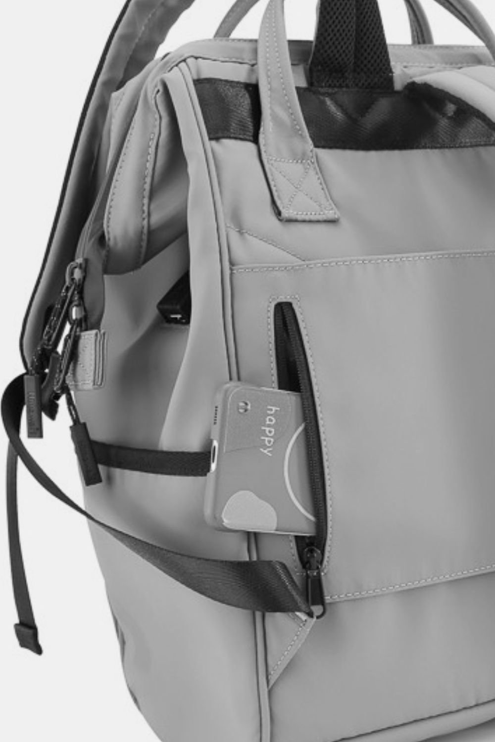 Himawari Waterproof Backpack Bag with External USB Port.