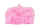 Furry Clutch - Pink.