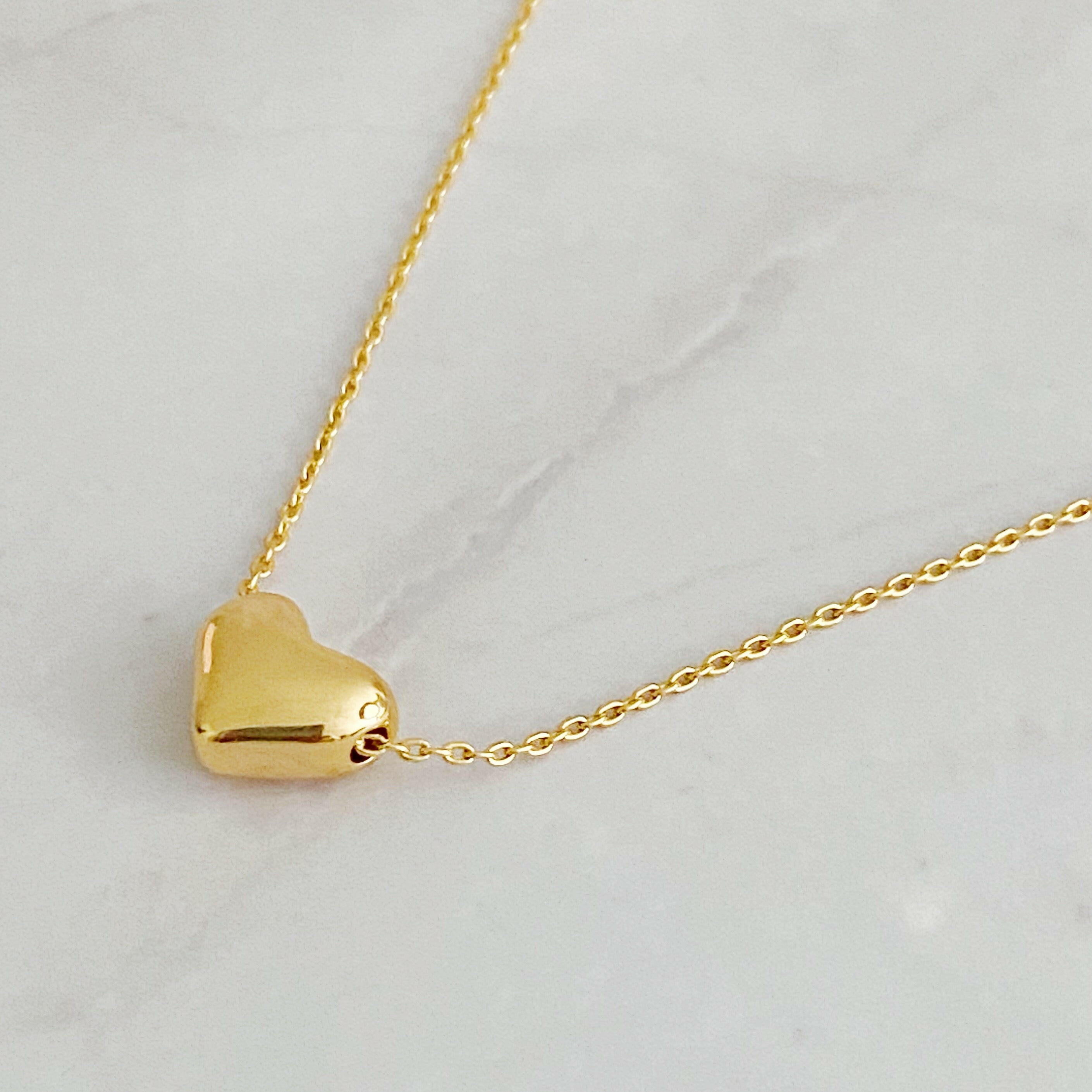 Love Bean Heart Necklace.