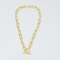 Toggle Chain Link Necklace.