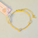 Dotty Shine Heart Bracelet.