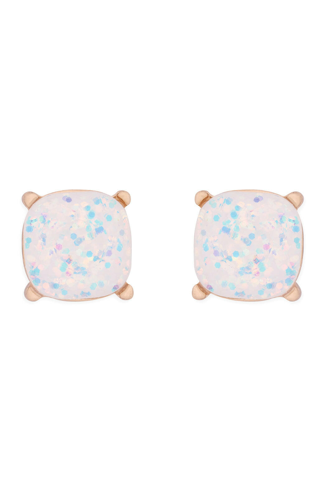 Ae0333-Glitter Epoxy Stud Earrings