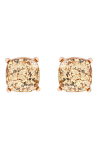 Ae0333-Glitter Epoxy Stud Earrings.