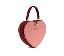 Sweetheart - Red & Pink Vegan Crossbody Bag.