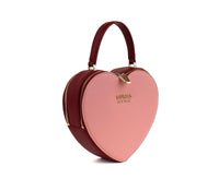 Sweetheart - Red & Pink Vegan Crossbody Bag.