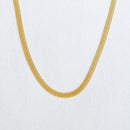 Ties on the Back Golden Choker Necklace.