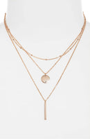 Triple Strand Necklace | More Colors Available.