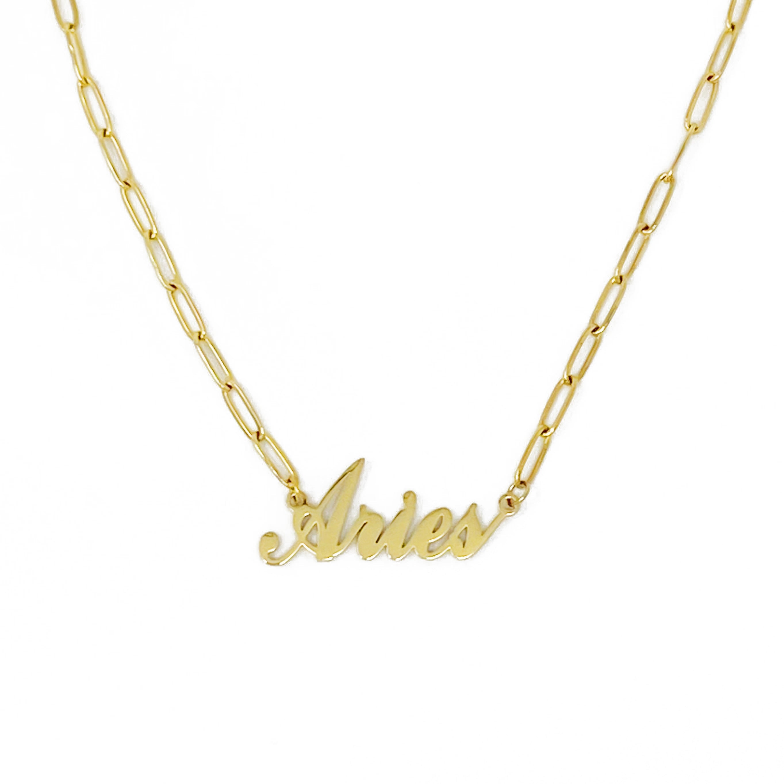 Annie Zodiac Chain Necklace.