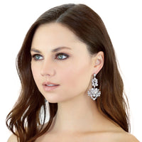 Floral Gem Earrings