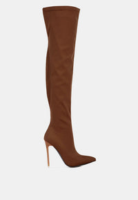 No Calm Superstretch Stiletto Long Boot.