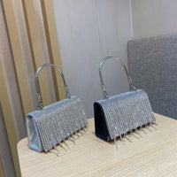 Diamonds Rhinestone Tote Women Bags Purse Prom Evening Clutch Crossbody Handbags.