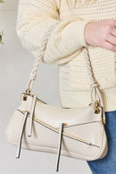 SHOMICO Braided Strap Shoulder Bag.