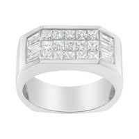 14KT White Gold Diamond Ring (1 3/4 Cttw, G-H Color, VS2-SI1 Clarity).