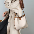 Genuine Leather Hobo Handbags  2022 New Trendy Large-Capacity Commuter Bag 5740.