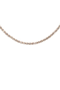 Dna020 - Stone Chain Choker Necklace.