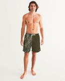 Graphic Camo 7" Classic Men Swim Trunk.