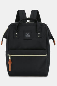 Himawari Waterproof Canvas Backpack Bag with Side Pockets.