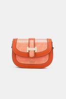 Nicole Lee USA Croc Embossed Crossbody Bag.