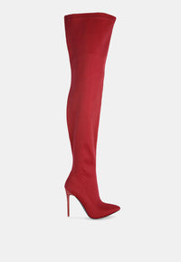 No Calm Superstretch Stiletto Long Boot.