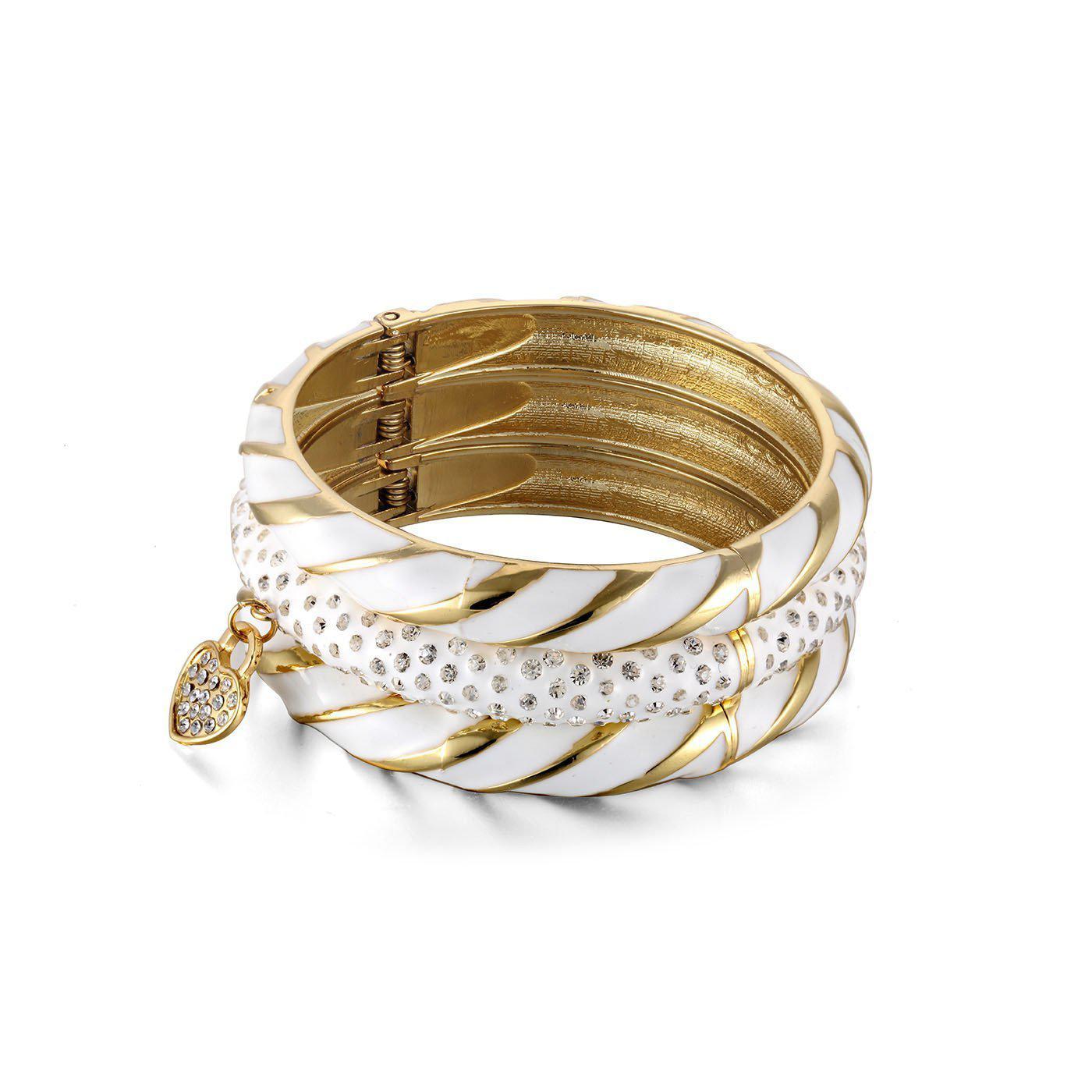 Luxe White  Bangles Set