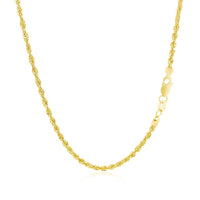 14k Yellow Gold Light Rope Chain (2.00 mm) | 16'' - Forever in Harmony