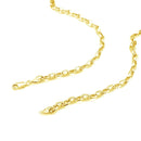 14k Yellow Gold Oval Rolo Chain (4.6 mm) | - Forever in Harmony