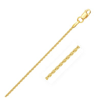 14k Yellow Gold Round Chain (1.2 mm) - Forever in Harmony