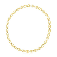 14k Yellow Gold High Polish Mariner Link Chain (8.80 mm) - Forever in Harmony